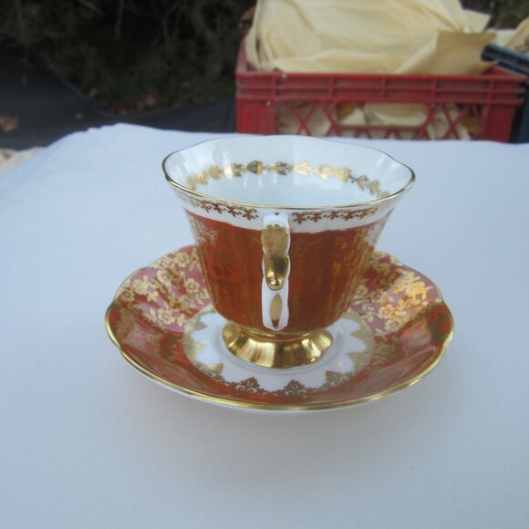 VTG ROYAL ALBERT CUP(BUCKINGHAM) & SAUCER(CONSORT), DISPLAY TEA SET - Picture 2 of 9